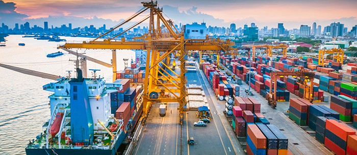 container ship